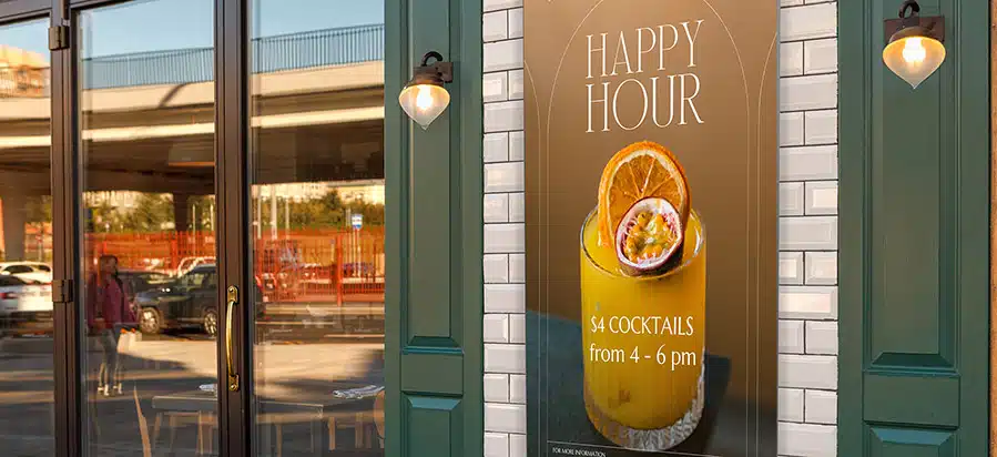 Restaurant Investment in Digital Signage - Outdoor