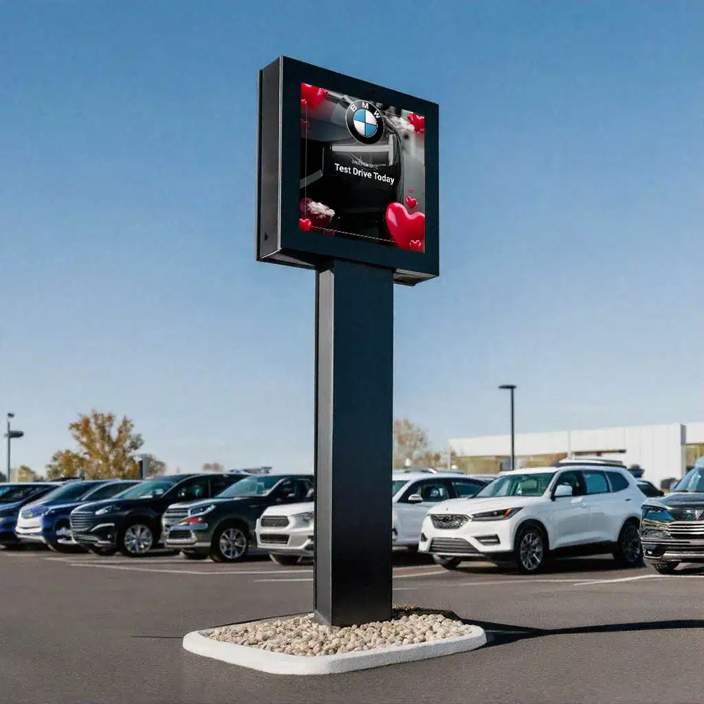 Auto Dealership Outdoor Digital Signs