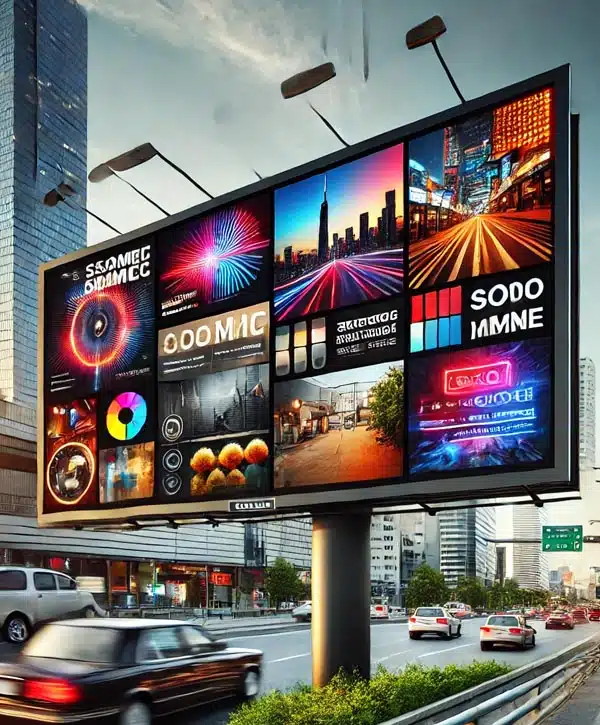 Dynamic, vibrant, real-time advertising